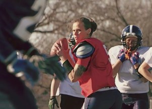 <p><strong>Women Making History: Coach Katie Sowers was the first female and openly LGBTQ+ coach to appear at the Super Bowl </strong></p>