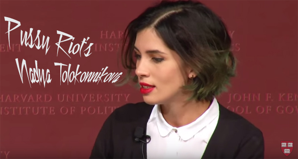 Nadya Tolokonnikova at Harvard