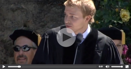 Watch Ronan Farrow's Captivating Commencement Speech >>