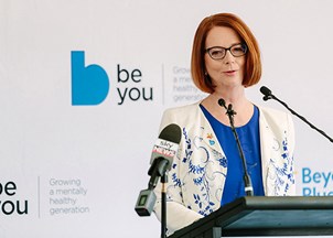 <p><strong>Global leader Julia Gillard is renowned for her mental health advocacy work</strong></p>