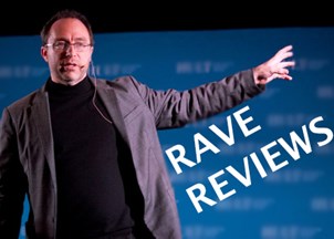 <p>Rave Reviews for Jimmy Wales</p>