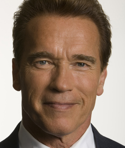 Arnold Schwarzenegger headshot