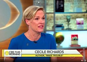 <p>Cecile Richards in the news</p>