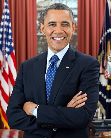 President Barack Obama headshot