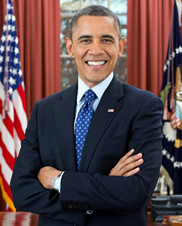 President Barack Obama headshot President Barack Obama headshot