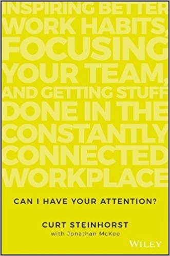 Can I Have Your Attention?: Inspiring Better Work Habits, Focusing Your Team, and Getting Stuff Done in the Constantly Connected Workplace