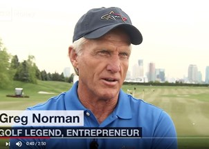 <p>Greg Norman in the news</p>