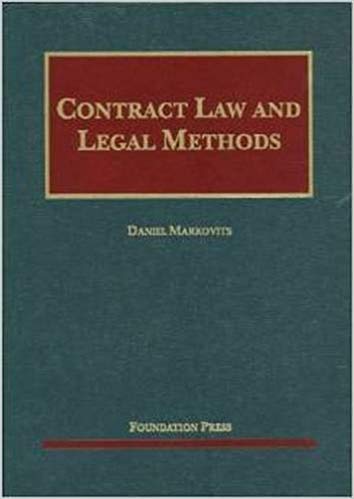 Contract Law and Legal Methods