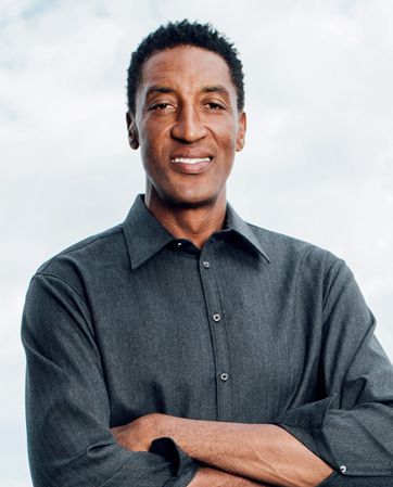 Scottie Pippen headshot Scottie Pippen headshot