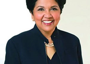 <p>Virtual Programming: Indra Nooyi provides guidance on how to lead through times of crisis and disruption</p>