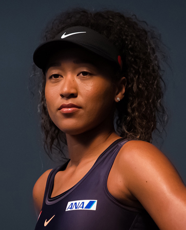 Naomi Osaka headshot Naomi Osaka headshot