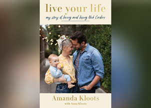 <p>Amanda Kloots bravely reflects on love, loss, and life with her husband in her book Live Your Life and in her talks</p>