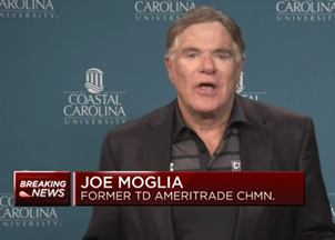 <p>Joe Moglia is sought out for his expert market analysis</p>
