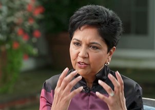 <p><strong>Powerhouse corporate innovator Indra Nooyi centers sustainability from the C-Level</strong></p>