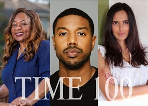 <p>HWA is proud to represent three TIME 100 Most Influential People Honorees Padma Lakshmi, Michael B. Jordan, and Catherine Coleman Flowers</p>