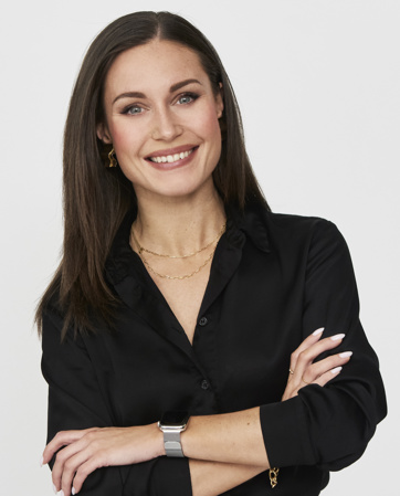 Sanna Marin headshot Sanna Marin headshot