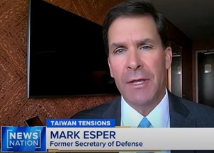 <p><strong>Former U.S. Secretary of Defense Mark T. Esper discusses China</strong></p>