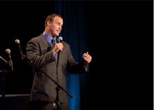 <p><strong>Matt Iseman captivates Good Days Exchange audience with an inspirational keynote speech</strong></p>