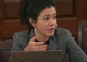 <p><strong>Women Making History: Journalist Laura Barrón-López reports live on historic legislative decisions </strong></p>