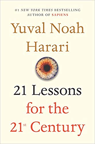 Due out September 4!   21 Lessons for the 21st Century