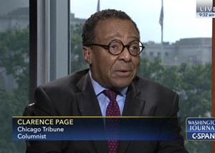 <p>Clarence Page sought-out for his insights into today's political landscape </p>
