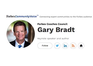 <p>Gary Bradt, regular Forbes contributor</p>