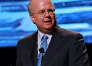 <p>Karl Rove makes headlines for his sharp commentary</p>