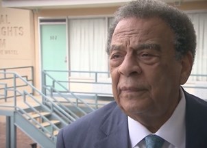 <p>Ambassador Andrew Young interviewed on the 50<sup>th</sup> anniversary of Martin Luther King Jr.’s assassination</p>